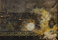 Mudassar Ali, Surah Muzamal, 23 x 33 Inch, Oil on Canvas, Calligraphy Painting, AC-MSA-085